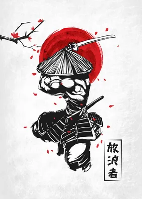 Samurai Art 4K Wallpaper iPhone HD Phone #5340i