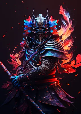 Картинки "Самурай" (35 фото) ⭐ Наслаждайтесь юмором! | Seni jepang, Seni  samurai, Karya seni fantasi