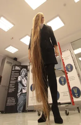 Самые длинные волосы в мире у женщин