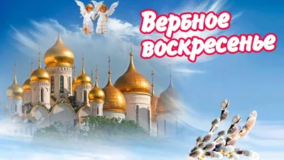 Вербное воскресенье 2021 - картинки и открытки, поздравления в стихах и  прозе | Стайлер