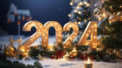 Открытка С Новым Годом 2024 с Драконом - купить с доставкой в  интернет-магазине OZON (1235707622)