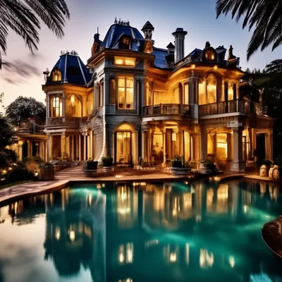 Самый красивый дом в мире 🌍🏠» — создано в Шедевруме