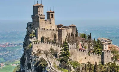 San Marino, view of the tower of Guaita. Сан Марино, вид н… | Flickr