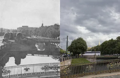 Петербург: вчера и сегодня. История на фотографиях | Международный центр  ландшафтного искусства "Зелёная стрела"