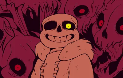 Обои Undertale, Санс, Андертейл, Sans картинки на рабочий стол, раздел игры  - скачать