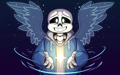 Санс ангел | Undertale {Rus} Amino