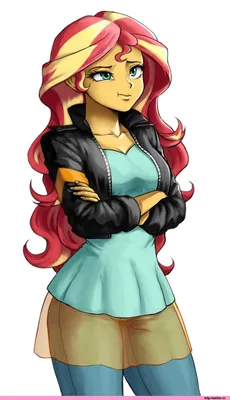 Sunset Shimmer (Сансет Шиммер) :: Equestria girls :: mlp art :: minor  (второстепенные персонажи) :: my little pony (Мой маленький пони) :: HowXu  :: фэндомы / картинки, гифки, прикольные комиксы, интересные статьи по теме.