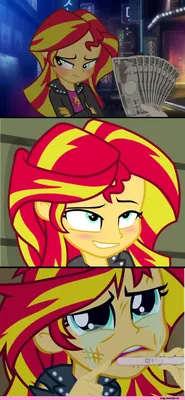 Sunset Shimmer (Сансет Шиммер) :: minor (второстепенные персонажи) ::  Equestria girls :: my little pony (Мой маленький пони) :: фэндомы /  картинки, гифки, прикольные комиксы, интересные статьи по теме.