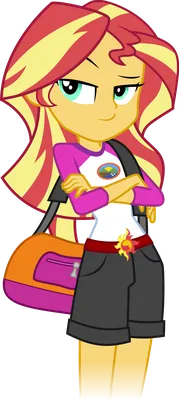 Cute Sunset Shimmer! by flutterguy317 on DeviantArt