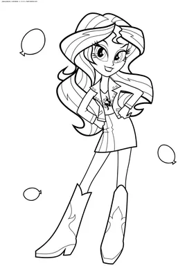 Сансет Шиммер Sunset Shimmer, 23 см., My Little Pony Equestria Girls  (B1041) купить в Киеве, Куклы, пупсы и аксессуары в каталоге интернет  магазина Платошка