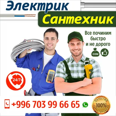 Сантехник и электрик