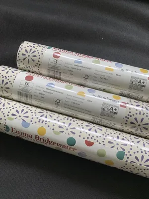 3 рулона Sanderson / Emma Bridgewater Обои DAISY SPOT ~ INK 213632 | eBay