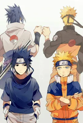 Обои на рабочий стол Naruto - Vs - Sasuke / Наруто против Саске, обои для  рабочего стола, скачать обои, обои бесплатно