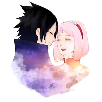 Sasuke and Sakura| SasuSaku | Саске и Сакура | Sasusaku, Casal anime, Anime