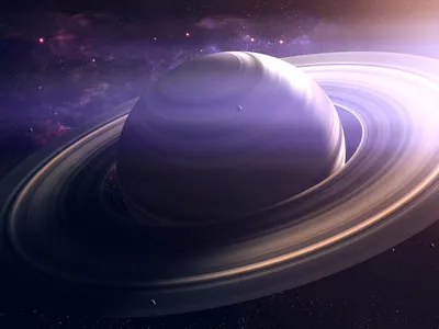 Спутник и Сатурн: снимки зонда Cassini — РБК