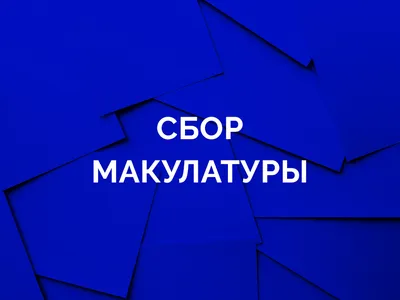 Сбор макулатуры в гимназии «Вектор»