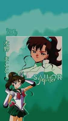 sailor jupiter | Сейлор юпитер, Сейлор мун, Мультфильмы