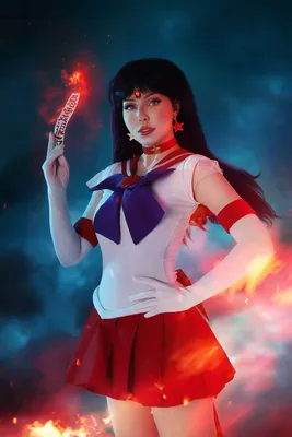 Обои на рабочий стол Sailor Mars / Сейлор Марс из аниме Bishoujo Senshi  Sailor Moon / Красавица-воин Сейлор Мун, by Justine Florentino, обои для  рабочего стола, скачать обои, обои бесплатно