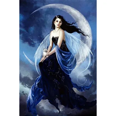 Белая Луна (Селена) | Moon goddess, Moon art, Goddess art