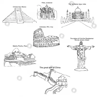 Семь чудес света. Список природных и архитектурных чудес света с фото и  описанием на Туристер.Ру
