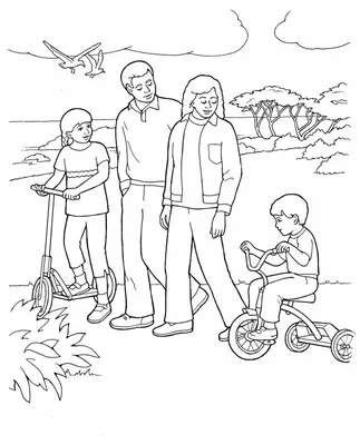 Kids drawing Stock Illustration by ©Helen_F #65084171