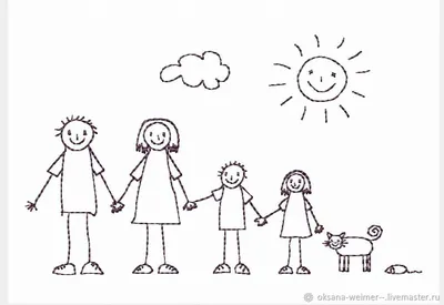 Тест «Рисунок семьи» - это полезно знать каждому - Родителям - Каталог  статей - МАДОУ детский сад №1 г.Балаково