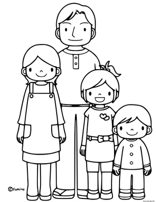 Детский рисунок семьи :: Стоковая фотография :: Pixel-Shot Studio