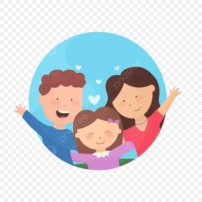 Families Illustration Vector PNG Images, Family Family Family Illustration,  Family, Free Illustration, Father Mother Son PNG Image For Free Download