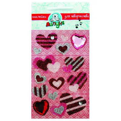 Купить Декоративные сердечки, блестящие 15 мм, 0,5 кг. Цвет розовый. Kidis  8891 недорого