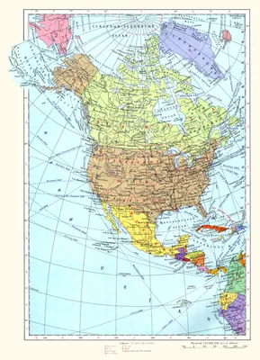 Физическая карта Северной Америки. Северная Америка – физическая карта |   | Карты всех стран мира