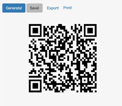 Сгенерировать qr код #34