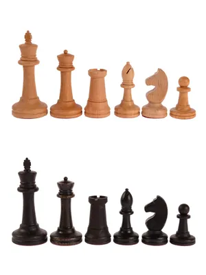 Купить шахматные фигуры российские №2, утяжеленные оптом от производителя