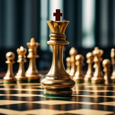 Король шахматы рисунок - 48 фото