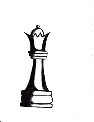 Шахматный король на фоне доски, …» — создано в Шедевруме