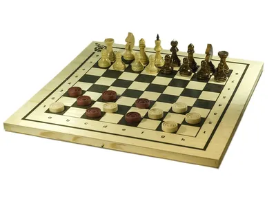 Купить шахматы настольная игра шашки Шахматы Шашки деревянные с доской D-2,  цены на Мегамаркет | Артикул: 100023364209