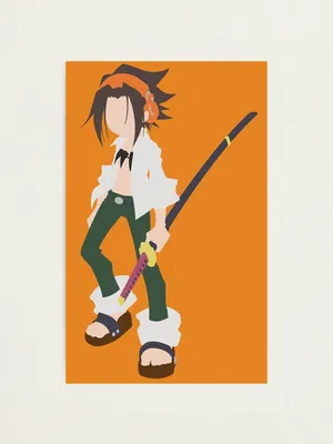 Shaman King - Yoh Asakura" Photographic Print by VelvetZone | Redbubble