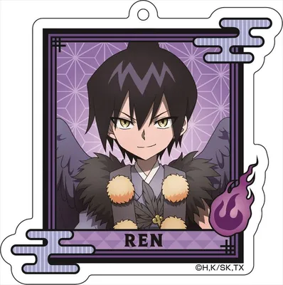 Len Tao - Acrylic Key Chain - Shaman King (SHAMAN KING 描き下ろしアクリルキーホルダー 3 道  蓮) | Official Japanese Merchandise - Goods Republic