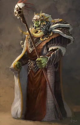 ArtStation - Orc shaman