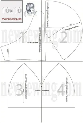 Шапка ушанка мужская выкройка своими руками | Выкройки, Выкройка одежды для  куклы, Выкройки шляп