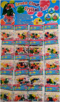 Растущие цветные гидрогелевые шарики для декораций, увлажнения почвы,  развития ребенка - Орбиз, Orbeez - . Идеи для подарков