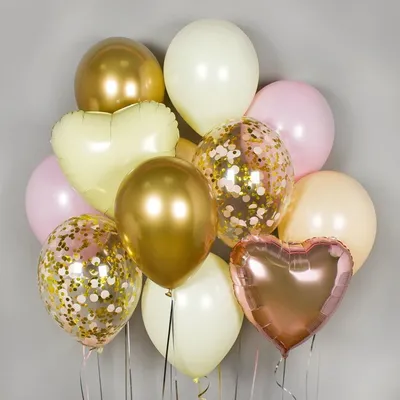 Воздушные шары для взрослых на день рождения белого цвета купить в Москве  за 4 810 руб.