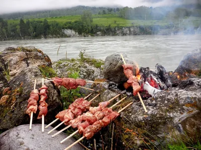 Шашлык" 📝Лето - чудная пора, время отдыха на природе и шашлыка🌳🌾🍢😋 В  прошлой жизни, наверное, была дальнобойщиком-кочевником😂. Очень люблю… |  Instagram