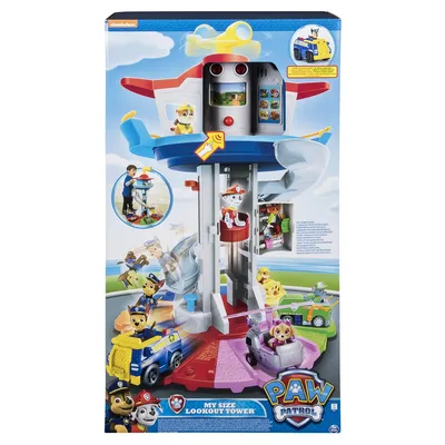 Купить spin Master Paw Patrol (Щенячий Патруль) Кино Башня с микро  фигурками 6063426, цены на Мегамаркет