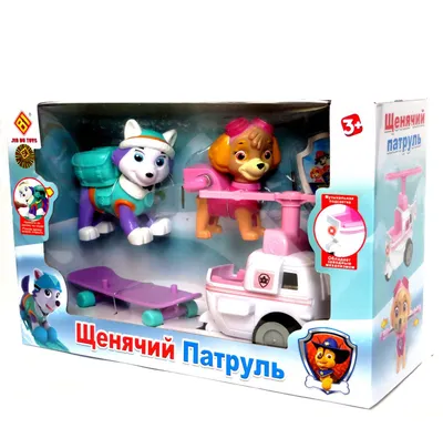 Набор Эверест и Скай Щенячий Патруль - Игрушка Paw patrol купить в СПб |  Интернет-магазин детских игрушек по выгодным ценам 