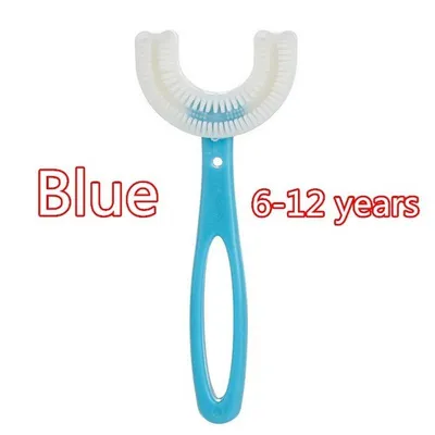 Мягкая Силиконовая зубная щетка для детей, 360 градусов, U-образная зубная  щетка, Papanicolaou учебная зубная щетка, зубная щетка для малышей B99 |  AliExpress