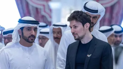 Среди шейхов будто чужой. Потрепанный Павел Дуров выглядел белой вороной на  встрече во дворце Дубая - Telegram💡