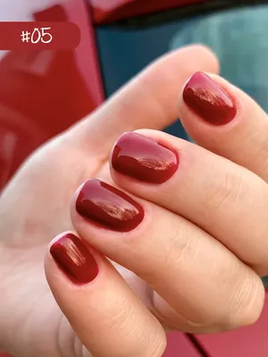 TNL Professional Гель лак для ногтей. Красный, бордовый, винный шеллак