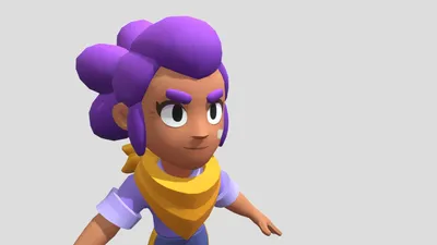 Shelly (Brawl Stars) - Download Free 3D model by   (@) [67f14b4]