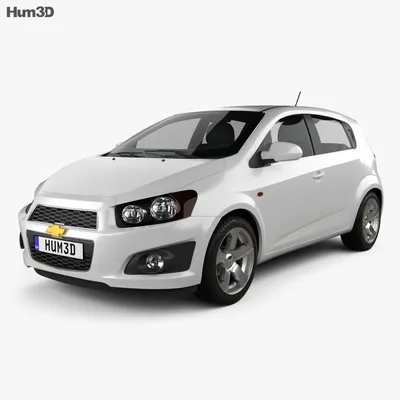 Chevrolet Aveo 5 door 2014 3D model - Download Vehicles on 