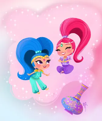 Shimmer and Shine Extended Theme Song! ✨ Preschool Songs | Nick Jr. Music -  YouTube